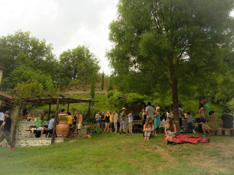 Ca' Maranghi Holiday House Palazzuolo Sul Senio Bagian luar foto