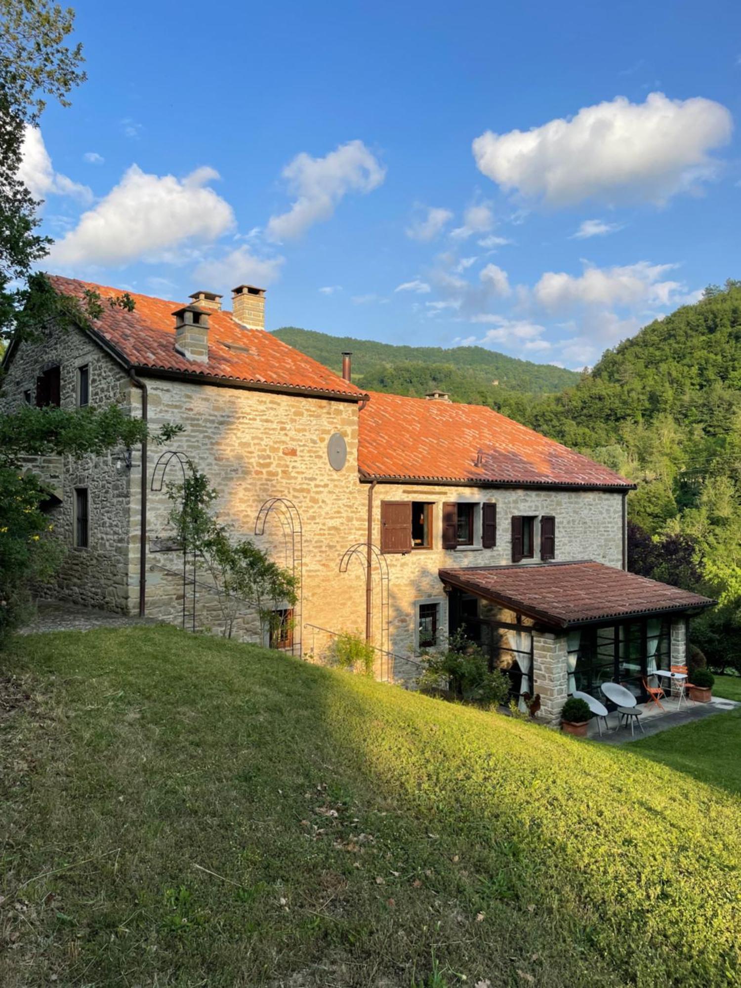 Ca' Maranghi Holiday House Palazzuolo Sul Senio Bagian luar foto