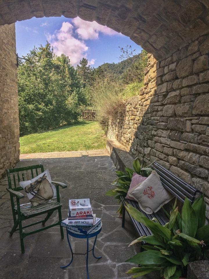 Ca' Maranghi Holiday House Palazzuolo Sul Senio Bagian luar foto