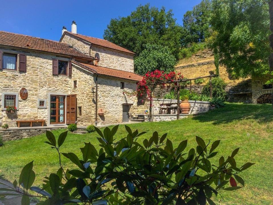 Ca' Maranghi Holiday House Palazzuolo Sul Senio Bagian luar foto