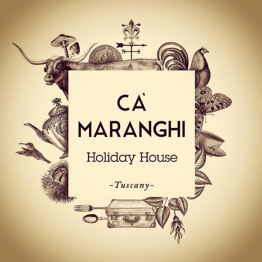 Ca' Maranghi Holiday House Palazzuolo Sul Senio Bagian luar foto