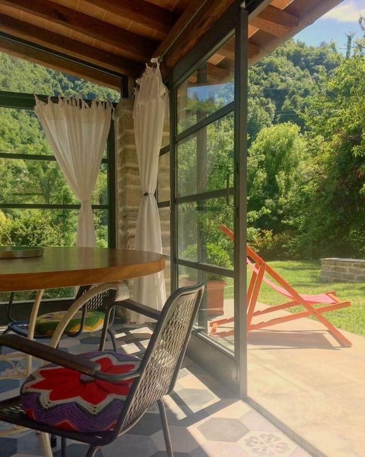 Ca' Maranghi Holiday House Palazzuolo Sul Senio Bagian luar foto