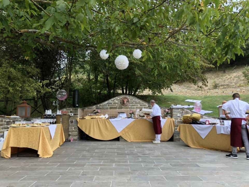 Ca' Maranghi Holiday House Palazzuolo Sul Senio Bagian luar foto